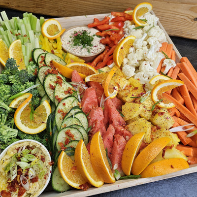 The Garden Greens & Fresh Fruit Box