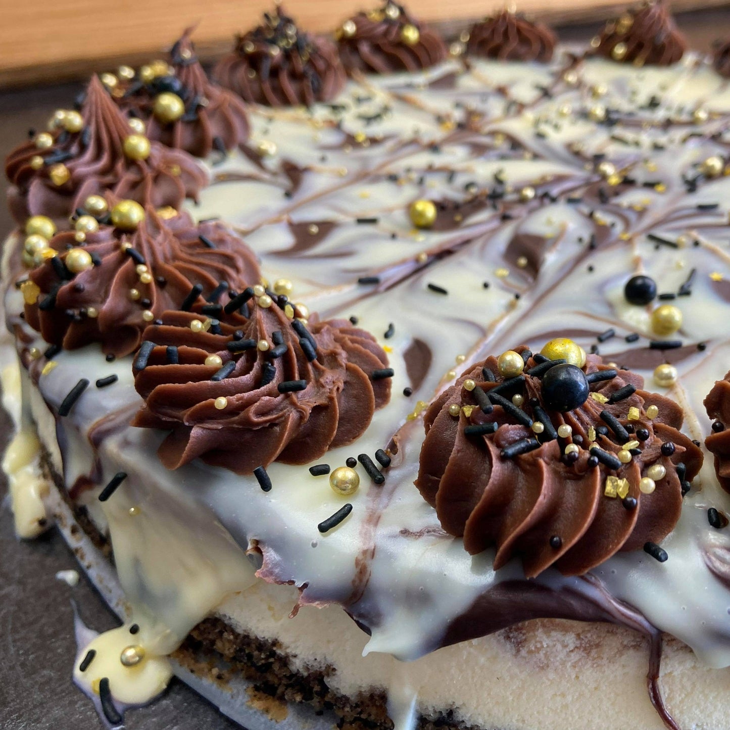 Various Chocolate Cheesecakes