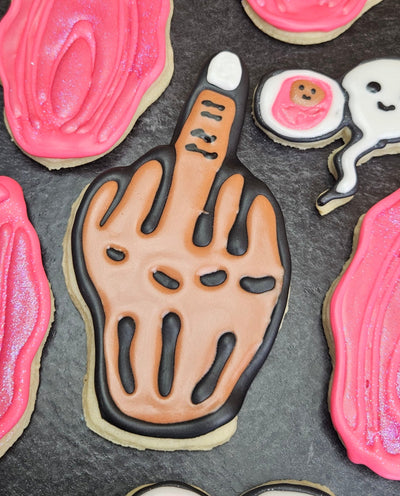 A Middle Finger Response Cookie Bag
