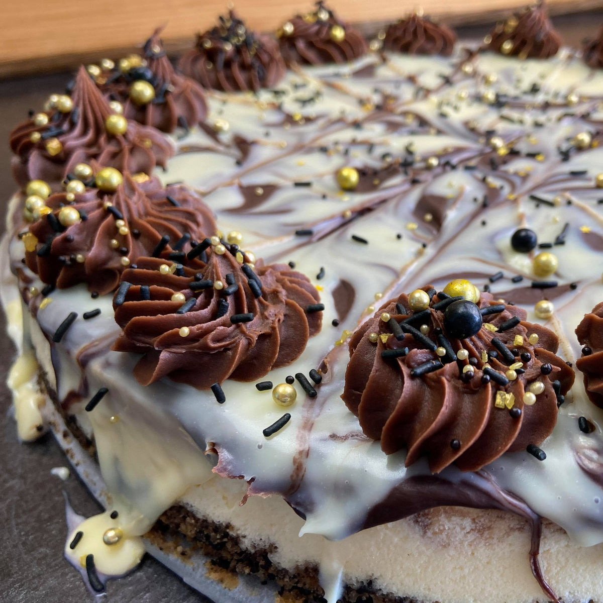 Scratch-made cheesecake from Radical Gardens bakery in Timmins, in one of ten flavors and three sizes from 6 inch to 12 inch