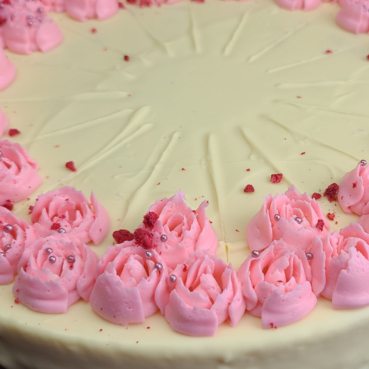 Scratch-made cheesecake from Radical Gardens bakery in Timmins, in one of ten flavors and three sizes from 6 inch to 12 inch
